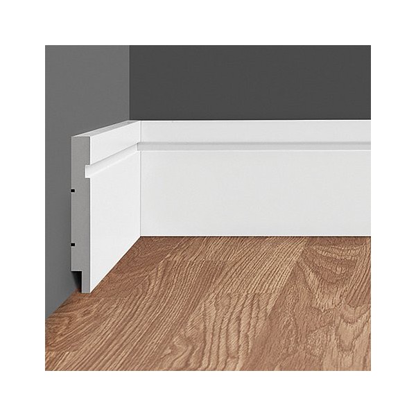 Listwa przypodłogowa MDF Dunin BBM-126 1,6 × 12 × 200 cm