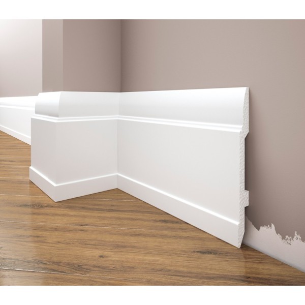 Listwa przypodłogowa Creativa LPC-25 1,3 × 14,4 × 244 cm