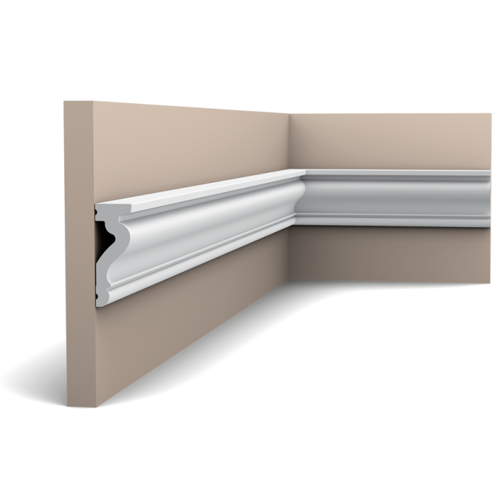DX174 ORAC  LISTWA NAŚCIENNA 2,2 x 6 x 230 cm